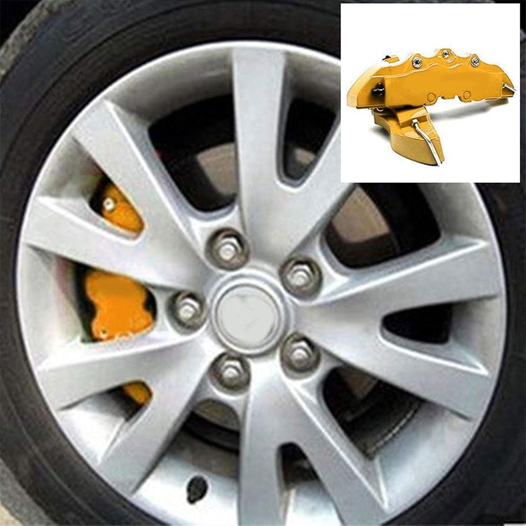 ⁦Lot de 2 caches étriers de frein de voiture durables 3D 25cm⁩ - الصورة ⁦3⁩