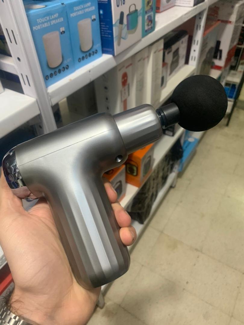 Pistolet de Massage ENZO EN-4802 avec 4 Têtes de Massage - الصورة 4