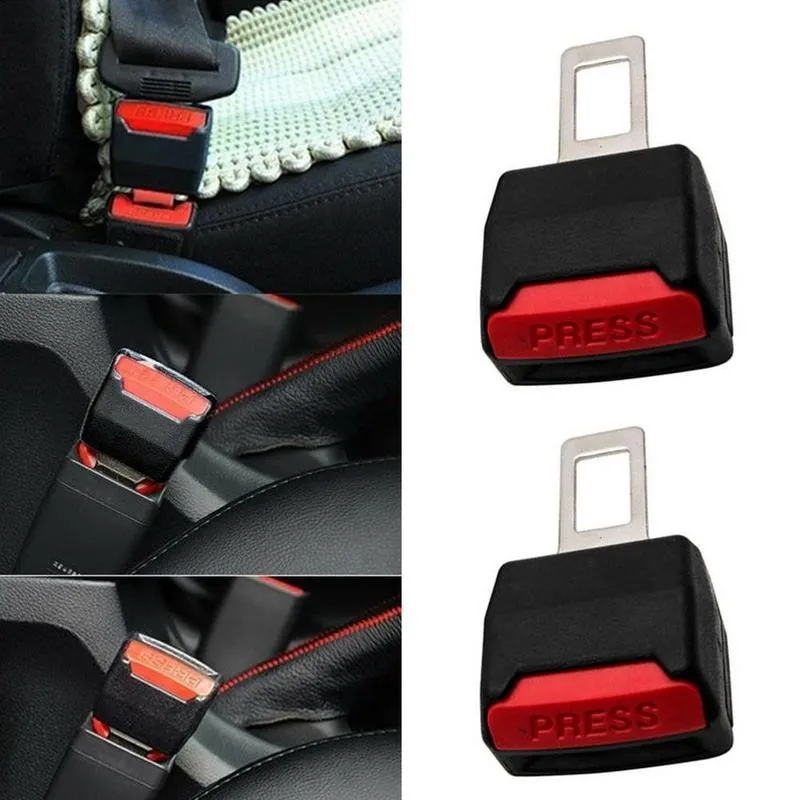 4Pcs Rallonge de ceinture de sécurité de voiture anti-Bip - الصورة 5