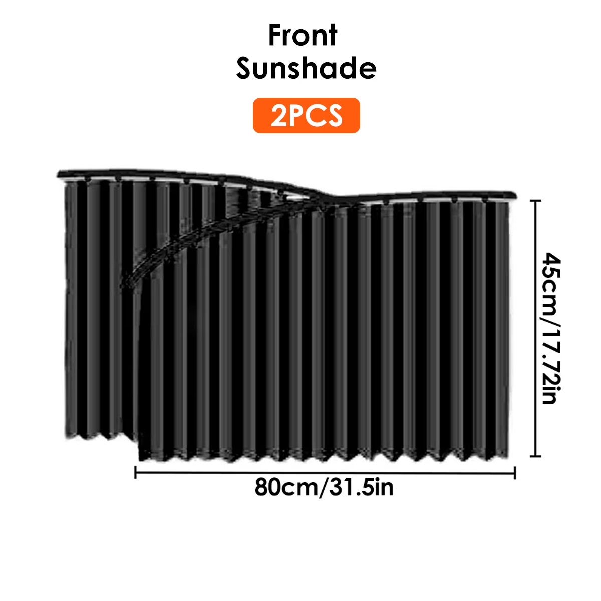 Rideaux Pare-Soleil Magnétiques pour Voiture 2PCS - ستائر السيارة المغناطيسية الواقية من الشمس - الصورة 5