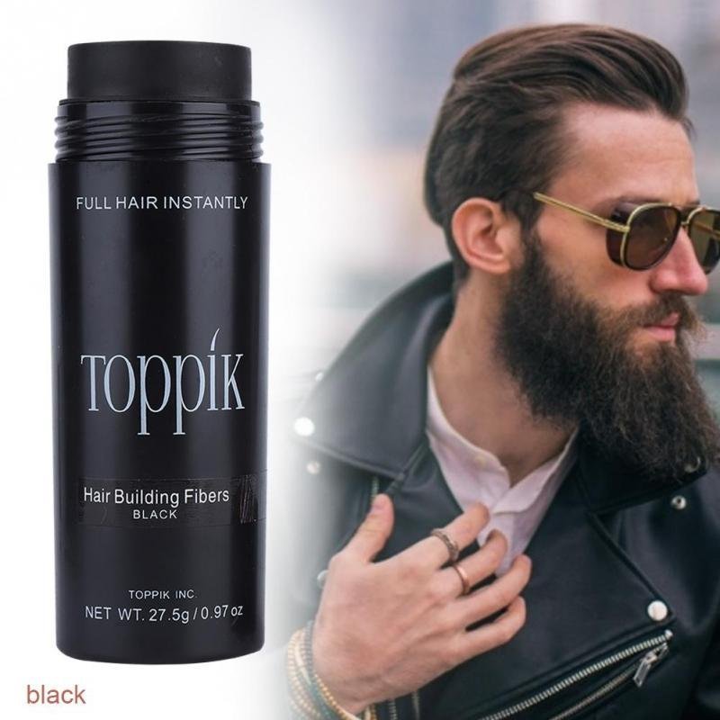 Toppik fibres capillaires noires - ألياف "توبيك"" لتكثيف الشعر" - الصورة 2