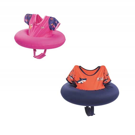 bestway bouee gilet assortiment swim safe 51*51cm (32119E+32118E) - الصورة 4