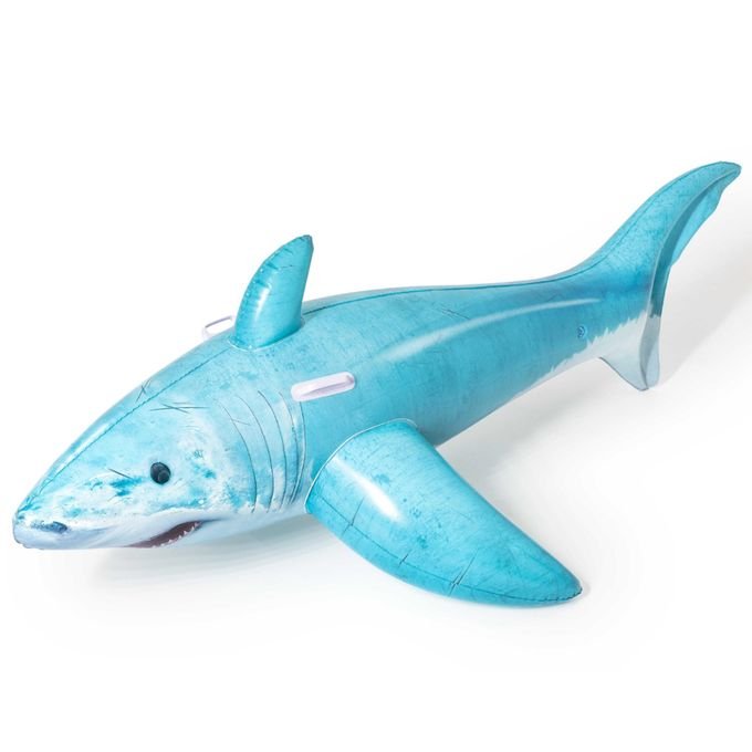 ⁦Bouée Requin Gonflable Pour Enfants 183 X 102 Cm Bestway 41405⁩ - الصورة ⁦5⁩