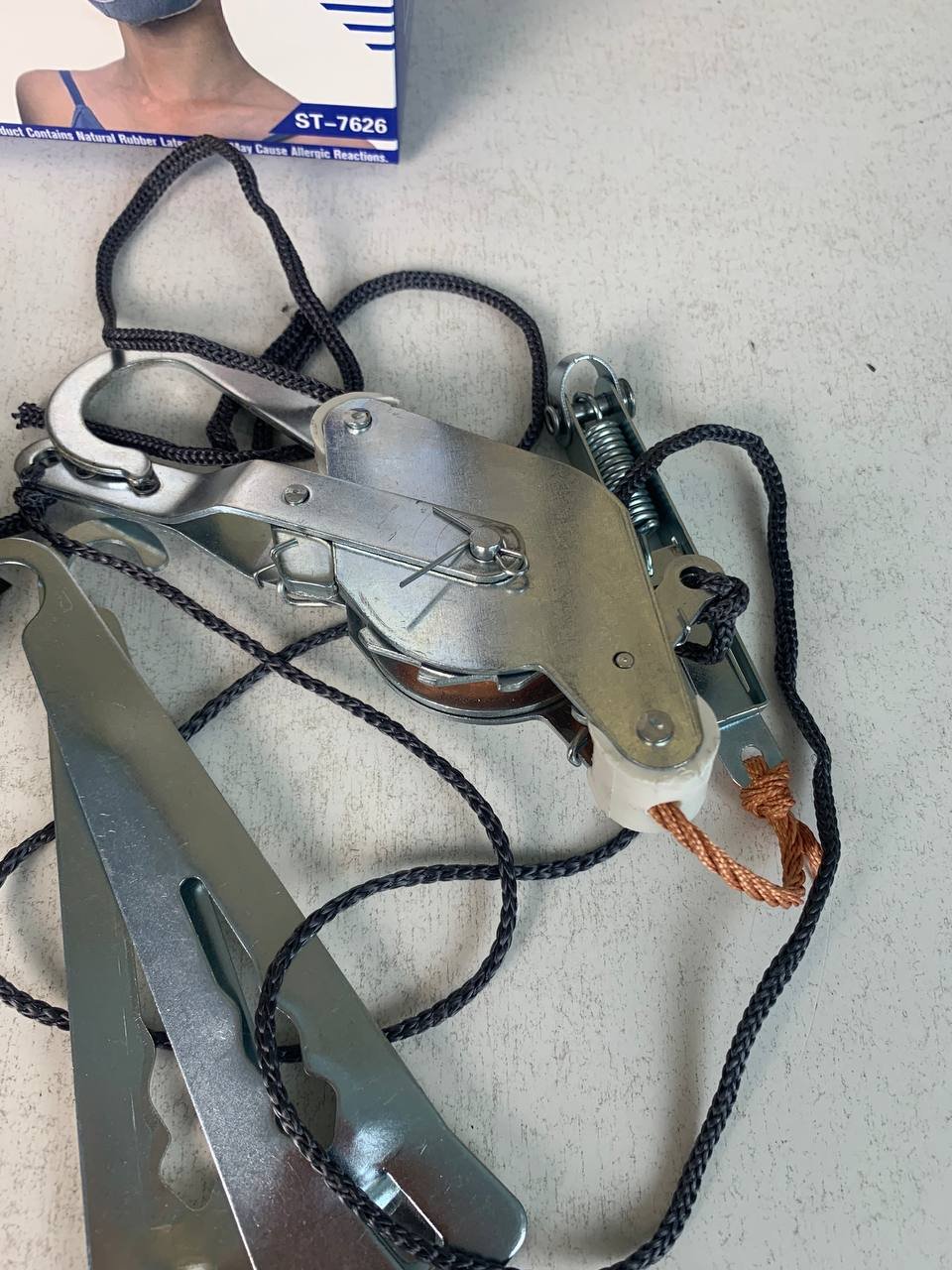 Cervical Traction Frame - موسع عنق قابل للتعديل مع خطاف بارتفاع قابل للتحكم - الصورة 11