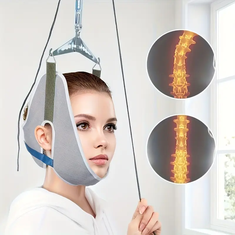 Cervical Traction Frame - موسع عنق قابل للتعديل مع خطاف بارتفاع قابل للتحكم - الصورة 3