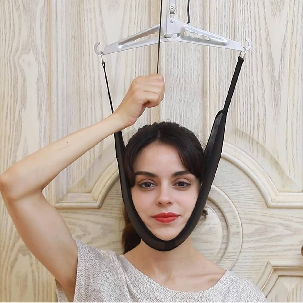 Cervical Traction Frame - موسع عنق قابل للتعديل مع خطاف بارتفاع قابل للتحكم - الصورة 4