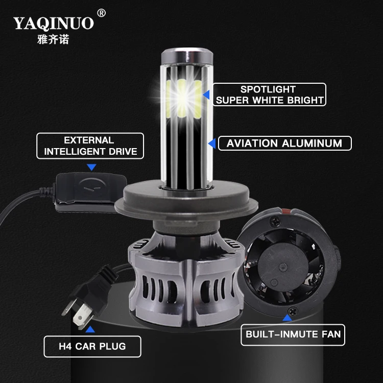 Kit Lampe de phare H1 LED 6 Directions 6000K - مصابيح إضاءة أمامية للسيارات - الصورة 8