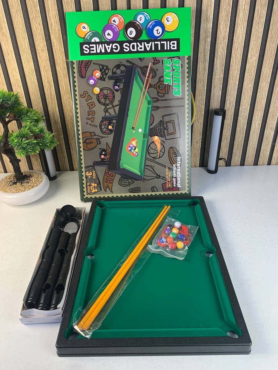 ⁦Mini billard de table jouet de détente pour enfants v3 - طاولة بلياردو "ميني-سترايك" للأطفال⁩ - الصورة ⁦13⁩