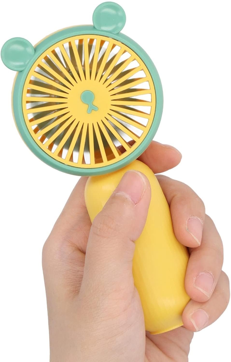 Mini Ventilateur Portable Rechargeable USB DD8009 - مروحة يد صغيرة محمولة (2 في 1) - الصورة 3