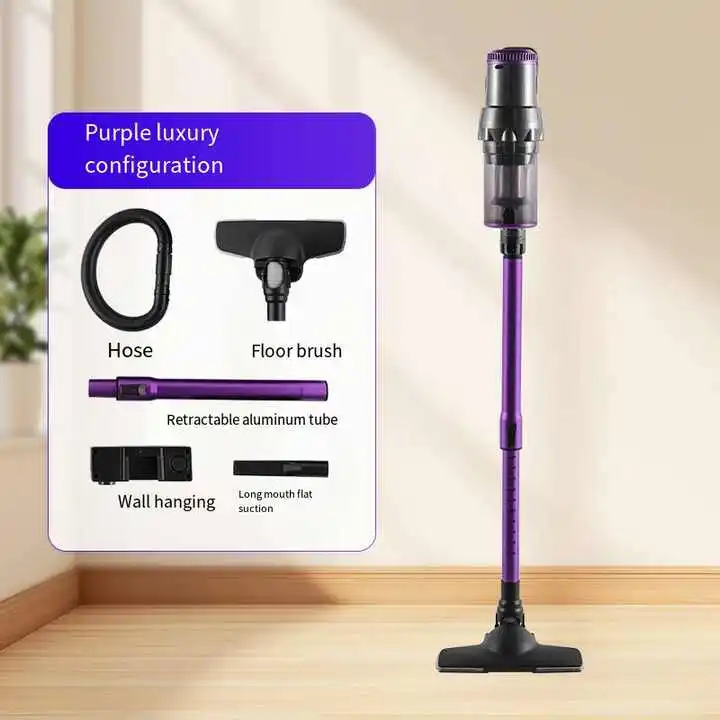 Multismart Aspirateur Balai Filaire Sans Sac 500W 5 en 1 avec Aspirateur à Main - 18KPa - مكنسة كهربائية يدوية - الصورة 8