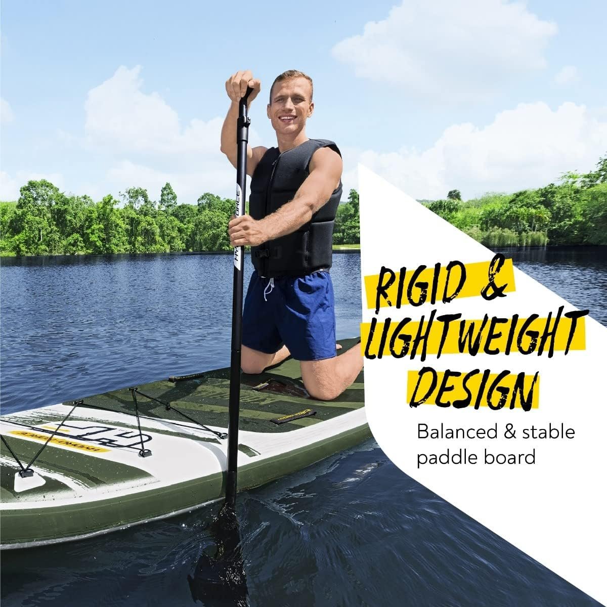 Paddle Gonflable Hydro-Force 310x86cm Bestway 65308 - لوح التجديف والموج القابل للنفخ - الصورة 2