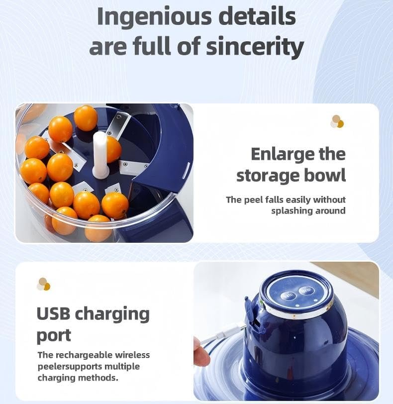 Éplucheur Électrique Innovant pour Fruits et Légumes - مقشرة الفواكه والخضروات - الصورة 10