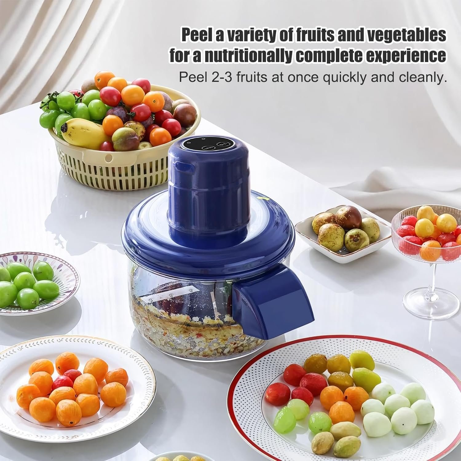 Éplucheur Électrique Innovant pour Fruits et Légumes - مقشرة الفواكه والخضروات - الصورة 3