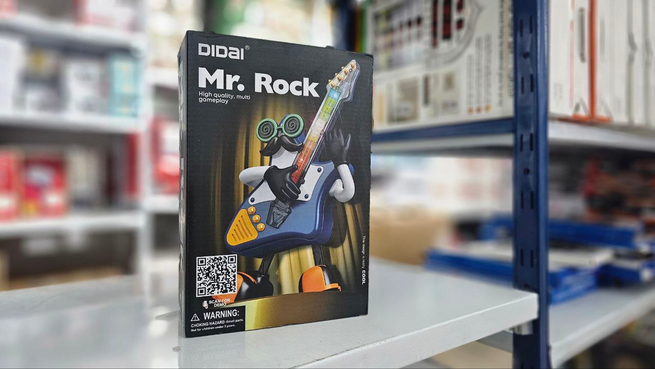 Robot dansant pour enfants, Mr rock interactif portable, lumières LED, musique avec Boutons - الصورة 7