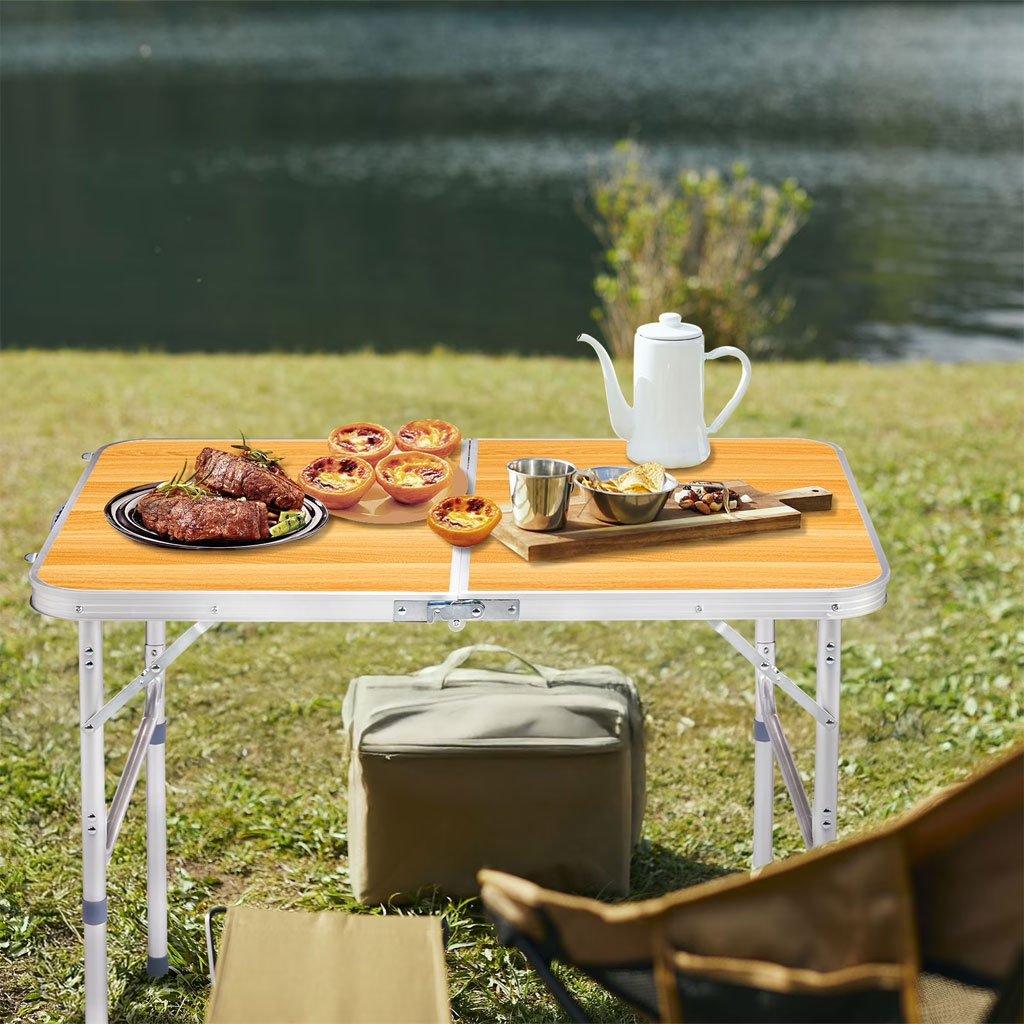 Table de Camping en Aluminium à Hauteur Réglable - طاولة تخييم ألمنيوم قابلة لتعديل الارتفاع - الصورة 8