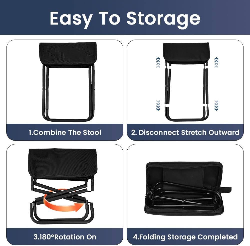 Tabouret de Camping Pliable et Ultra-Léger - كرسي التخييم المحمول القابل للطي - الصورة 4