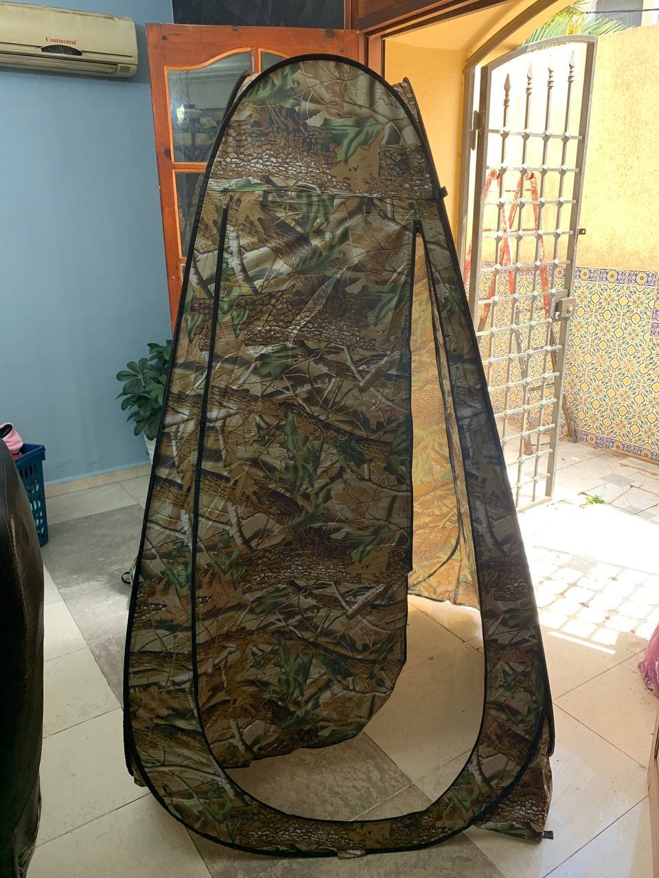Tente de change pliable protection UPF 50+ et imperméable, 120 x 120 x 190 cm, camouflage - خيمة تغيير الملابس قابلة للطي - الصورة 17