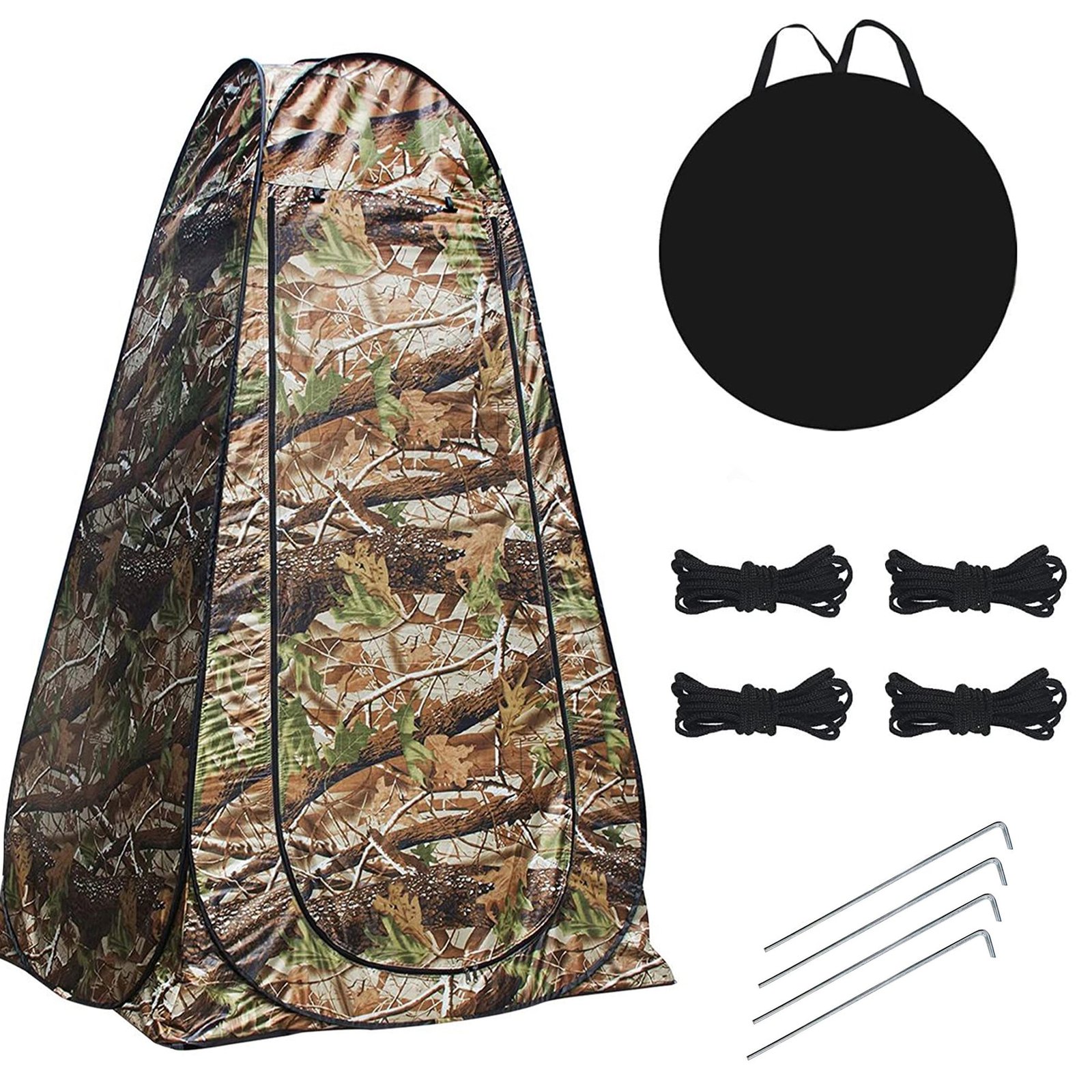 Tente de change pliable protection UPF 50+ et imperméable, 120 x 120 x 190 cm, camouflage - خيمة تغيير الملابس قابلة للطي - الصورة 5