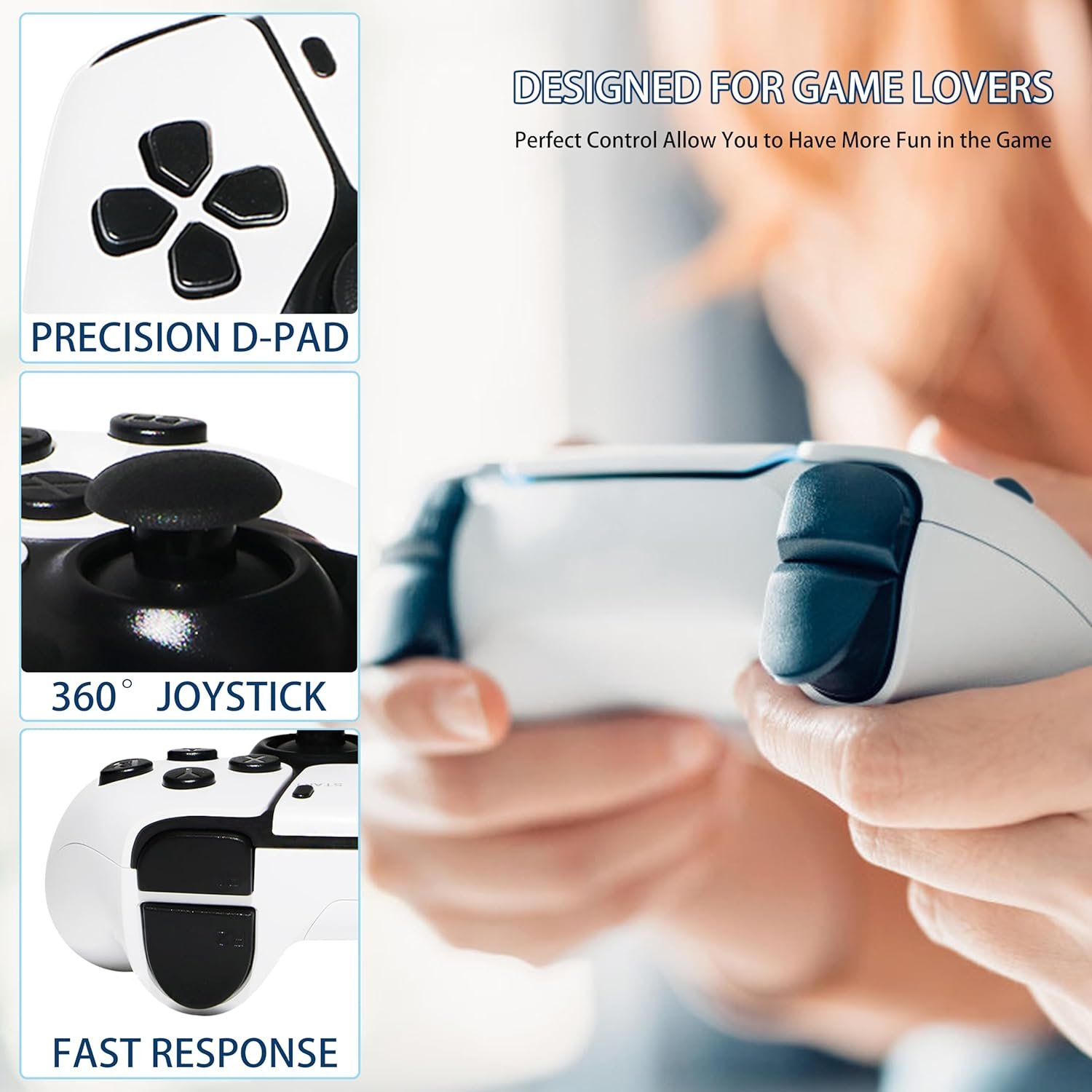 ⁦TV Box & Game Console M77 Ultra HD avec Deux Manettes et Télécommande - جهاز الترفيه والألعاب المتكامل⁩ - الصورة ⁦5⁩