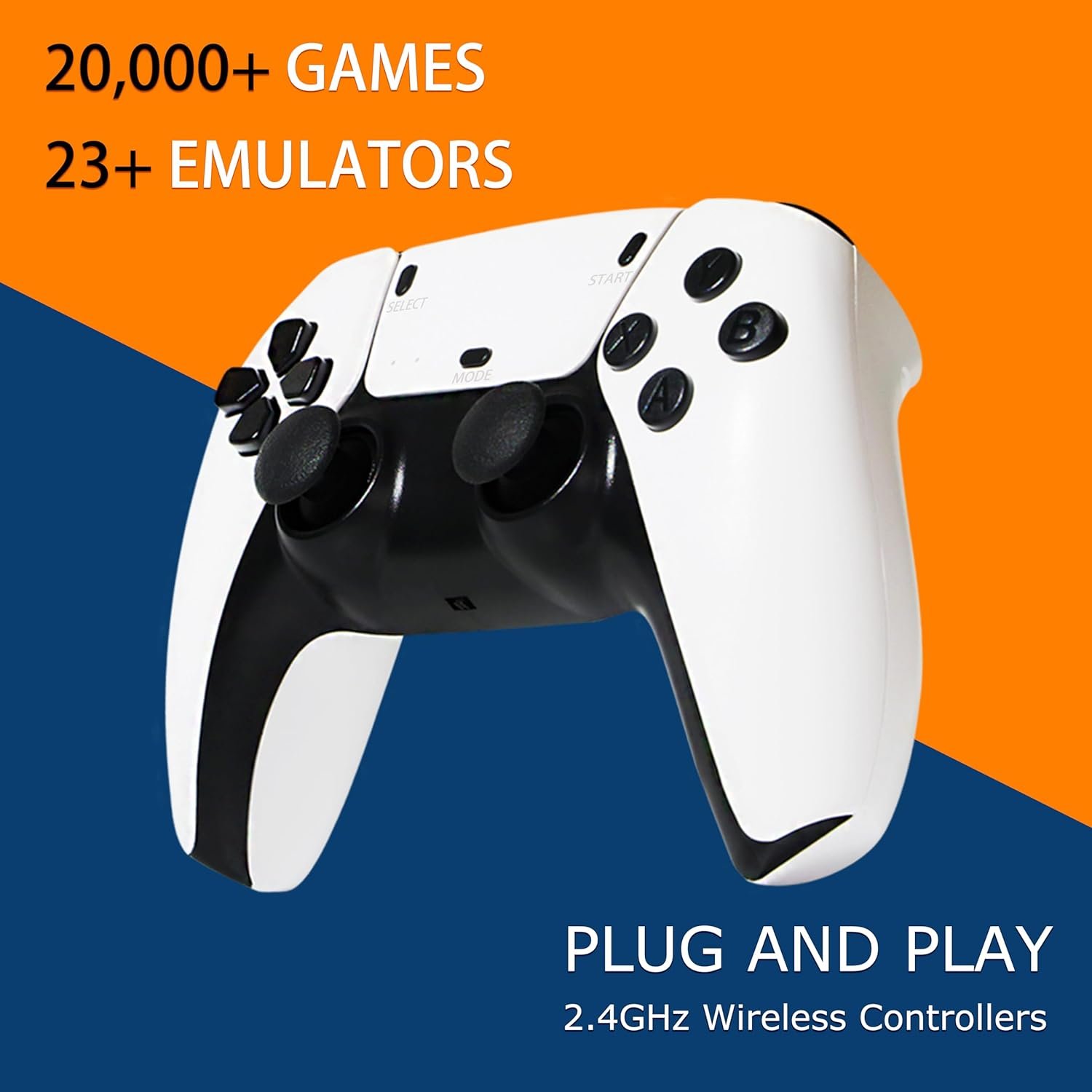 ⁦TV Box & Game Console M77 Ultra HD avec Deux Manettes et Télécommande - جهاز الترفيه والألعاب المتكامل⁩ - الصورة ⁦6⁩