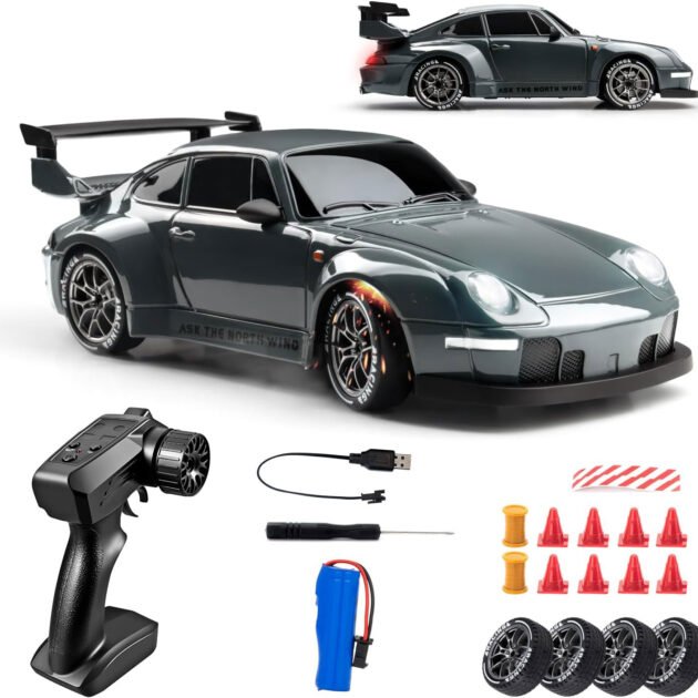 Voiture de Course RC Drift Haute Performance avec Télécommande - سيارة سباق ودرِفت احترافية بجهاز تحكم عن بعد