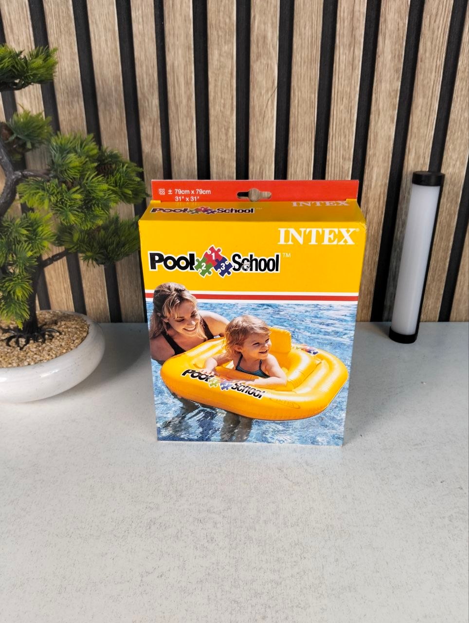 Bouée Culotte Gonflable Intex Pool School pour Bébé 56587EU - عوامة المقعد المربعة المنفوخة للأطفال من إنتكس - الصورة 2