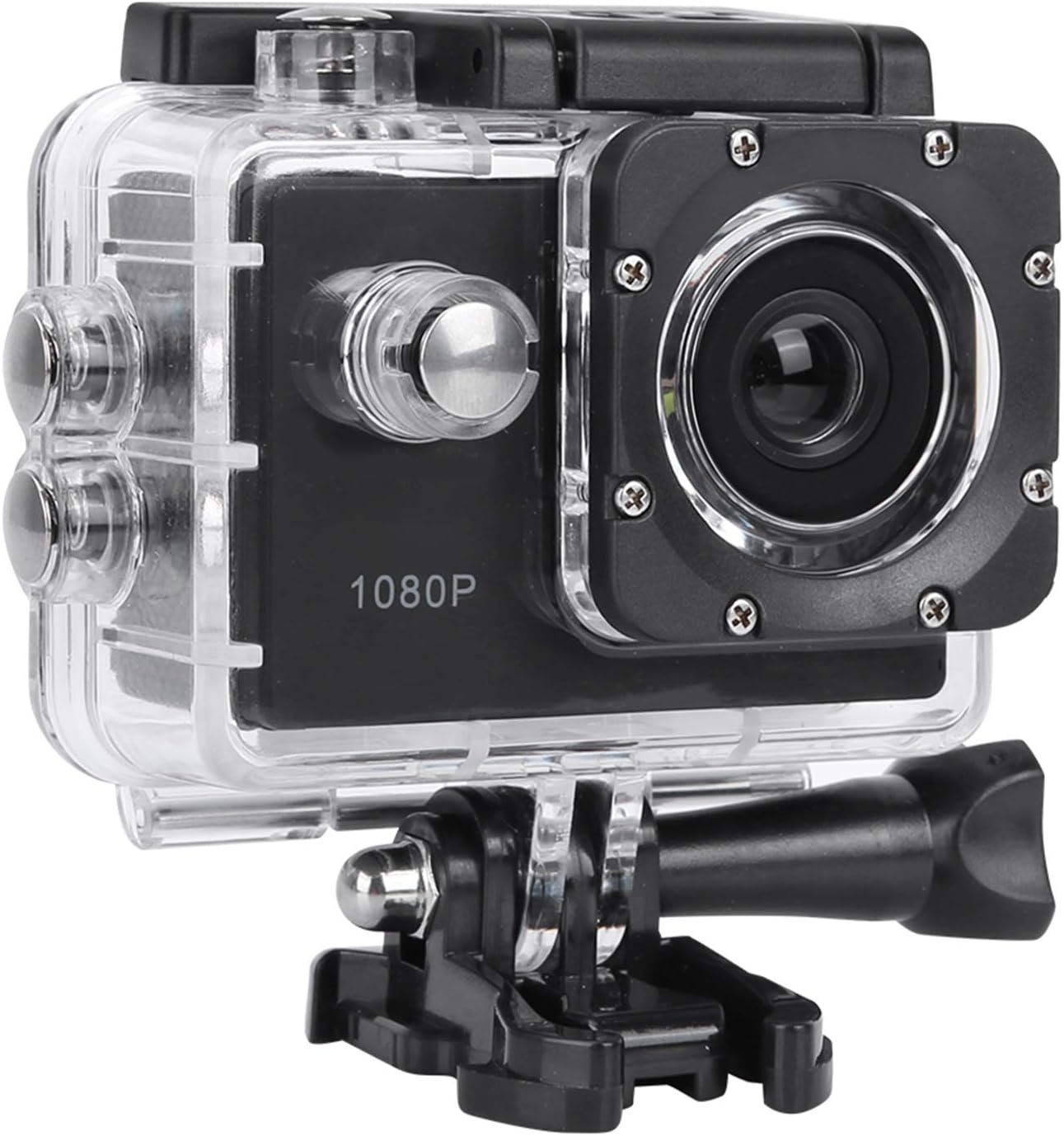 ⁦Caméra d'Action Sport Ultra HD 1080P Écran LCD Boîtier Étanche 30M Objectif Grand Angle 140° - كاميرا الحركة والرياضات الخارجية مقاومة للماء⁩ - الصورة ⁦6⁩