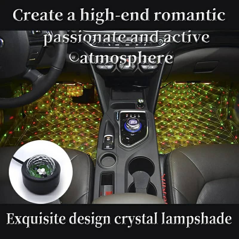 Car atmosphere Lumière RGB 4en1 USB 12V - الصورة 8