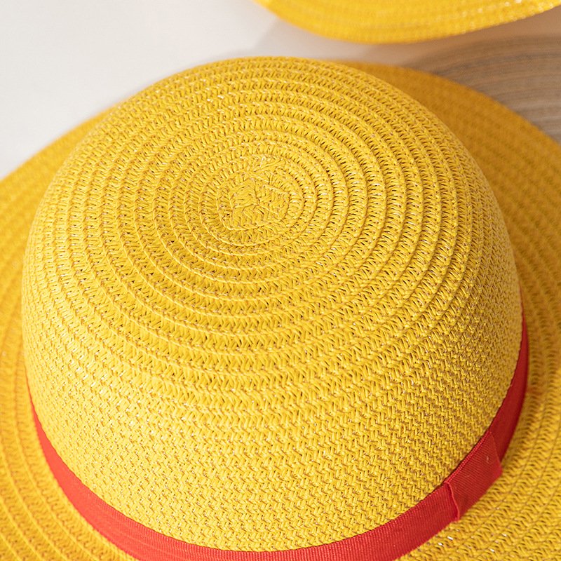 Chapeau de Paille Iconique de Luffy - Cosplay Anime One Piece - قبعة قش لوفي الأسطورية الشهيرة لعشاق أنمي ون بيس - الصورة 5
