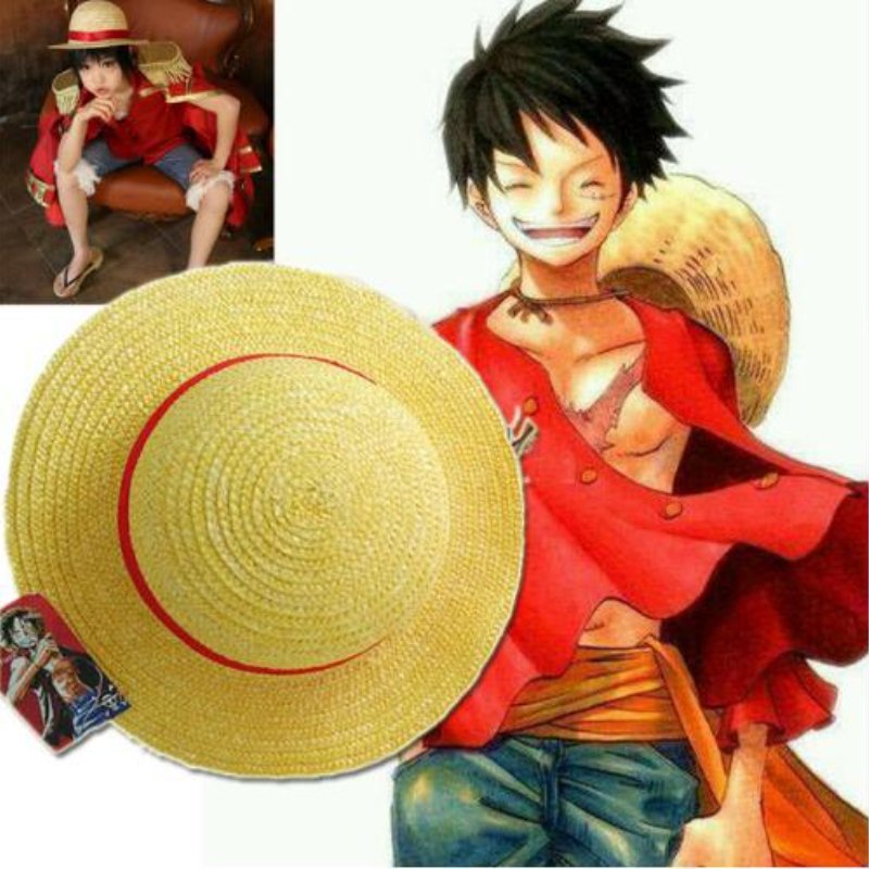 Chapeau de Paille Iconique de Luffy - Cosplay Anime One Piece - قبعة قش لوفي الأسطورية الشهيرة لعشاق أنمي ون بيس - الصورة 7