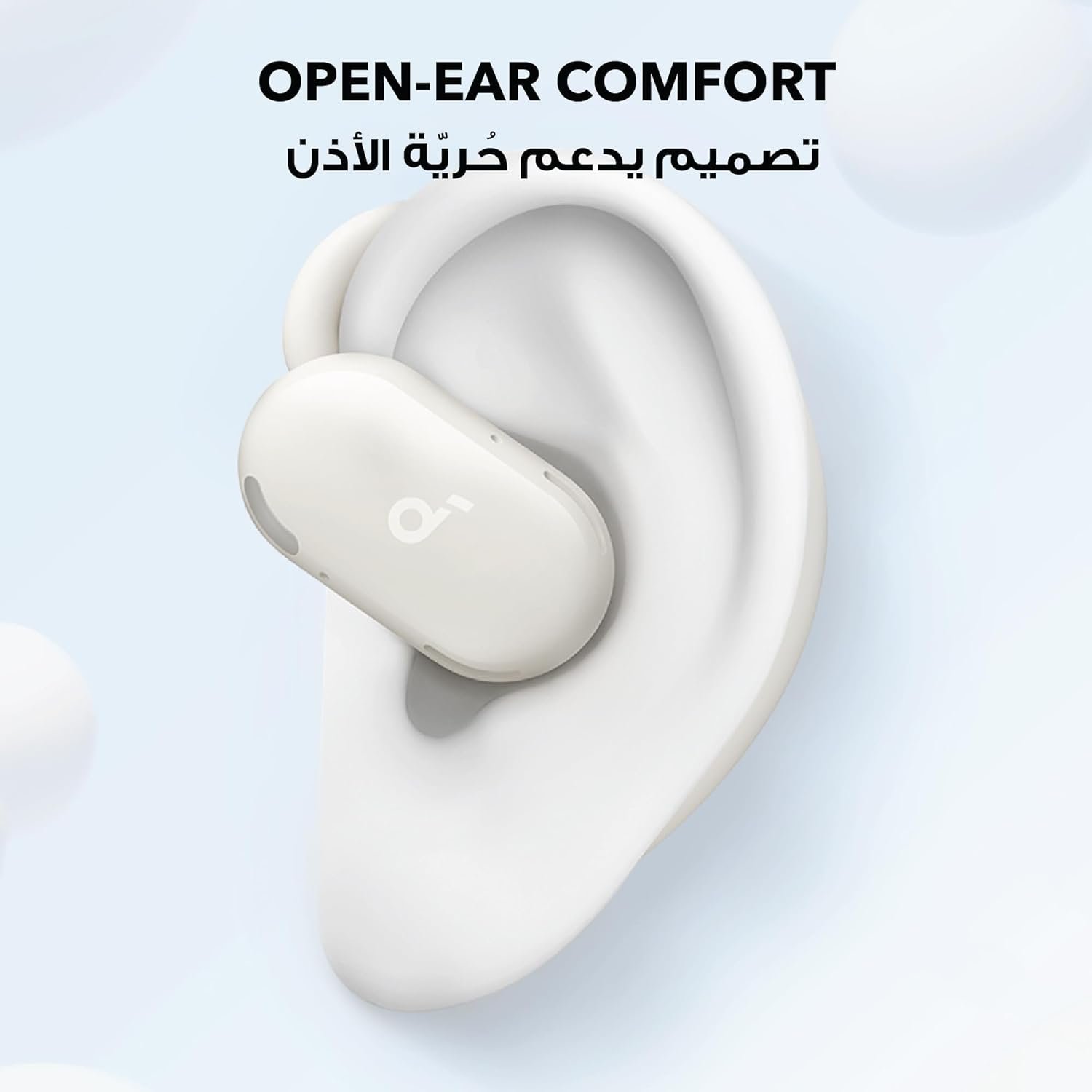 ⁦Écouteurs Open-Ear soundcore by Anker V20i Crochets Ajustables Autonomie 36H et Lumières LED - سماعات أنكر اللاسلكية ذات التصميم المفتوح والخطاف القابل للتعديل⁩ - الصورة ⁦2⁩