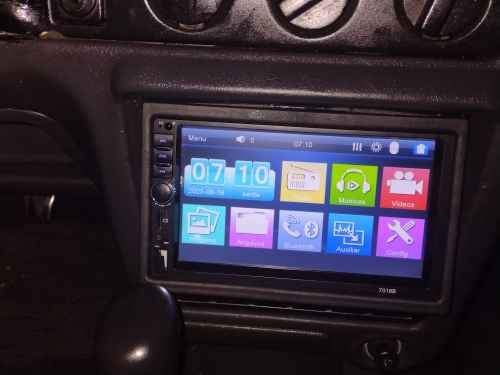 DVD Mp5 Auto-radio écran tactile 7 Pouce Bleutooth. USB AUX .CARD SD. Standard - الصورة 11