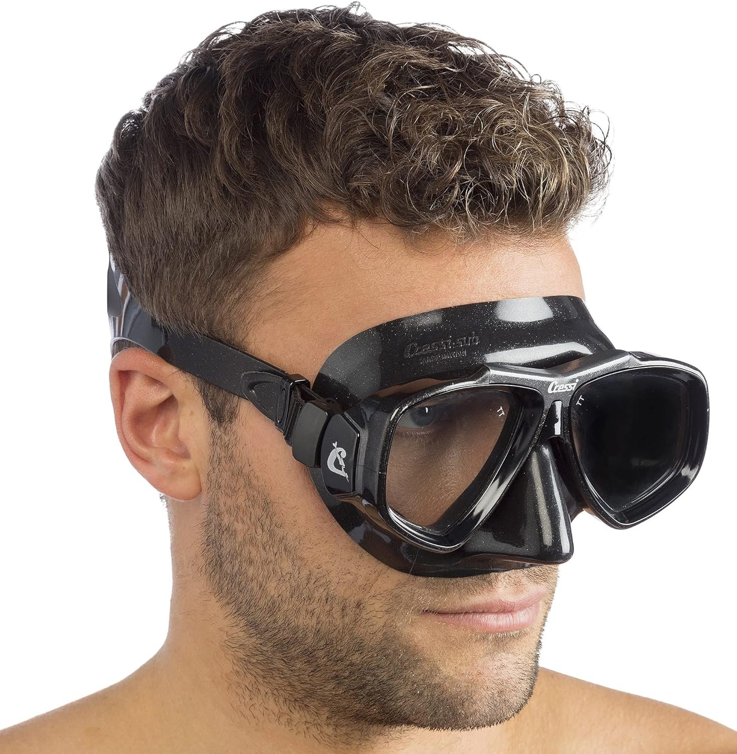 ⁦Kit de Snorkeling Masque en Verre Trempé Anti-Fuite et Tuba Flexible Grand Diamètre - طقم قناع الغوص أنبوب تنفس مرن⁩ - الصورة ⁦8⁩