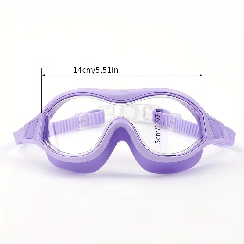 ⁦Lunettes de Natation Anti-Buée et Protection UV400 - نظارات سباحة احترافية مضادة للضباب والأشعة فوق البنفسجية برؤية 180درجة⁩ - الصورة ⁦2⁩