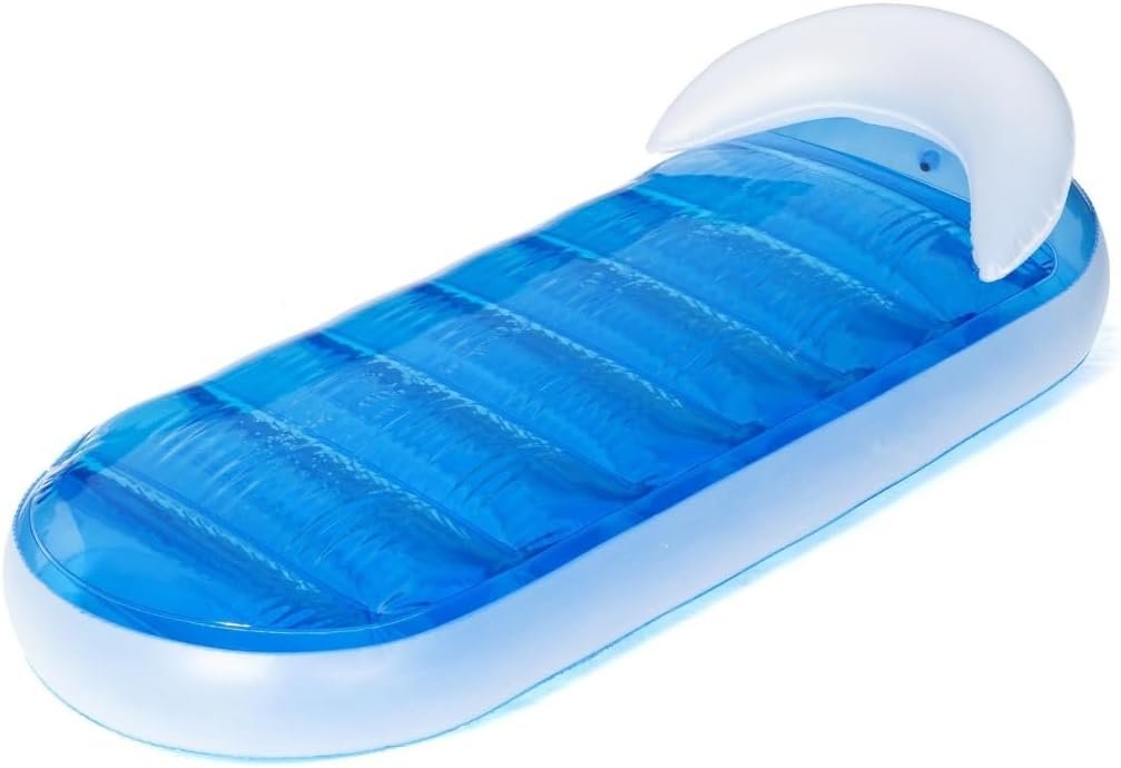 Matelas de Piscine Gonflable Bestway Transat avec Chambre à Eau Rafraîchissante - سرير المسبح والشاطئ الهوائي الفاخر مع حجرة تبريد مائية - الصورة 2