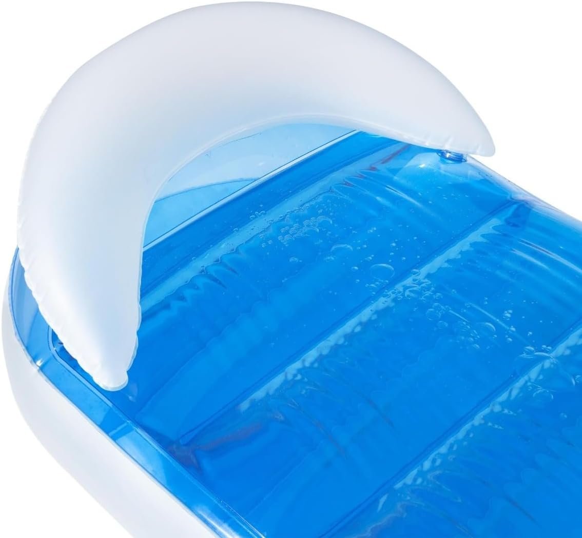 Matelas de Piscine Gonflable Bestway Transat avec Chambre à Eau Rafraîchissante - سرير المسبح والشاطئ الهوائي الفاخر مع حجرة تبريد مائية - الصورة 4