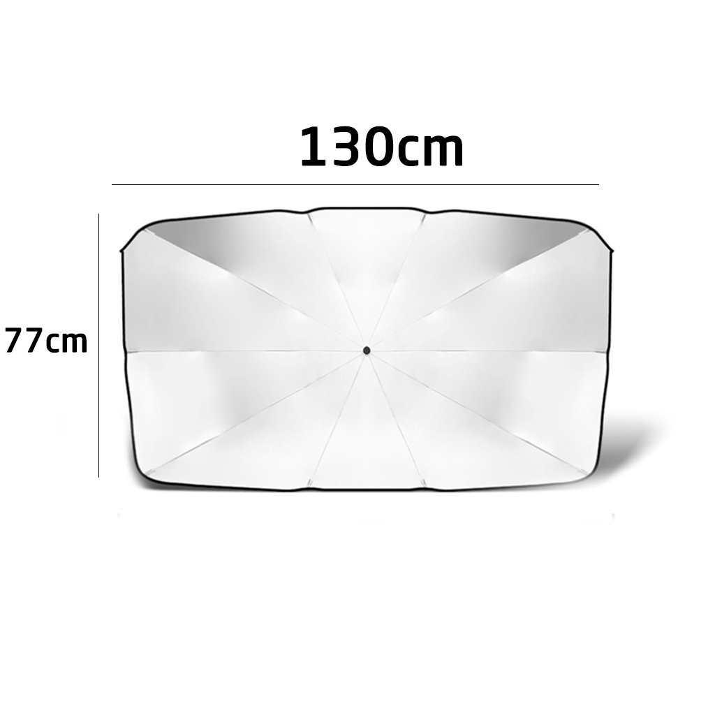 Pare-soleil pliable pour voiture protection solaire bloc UV - الصورة 10