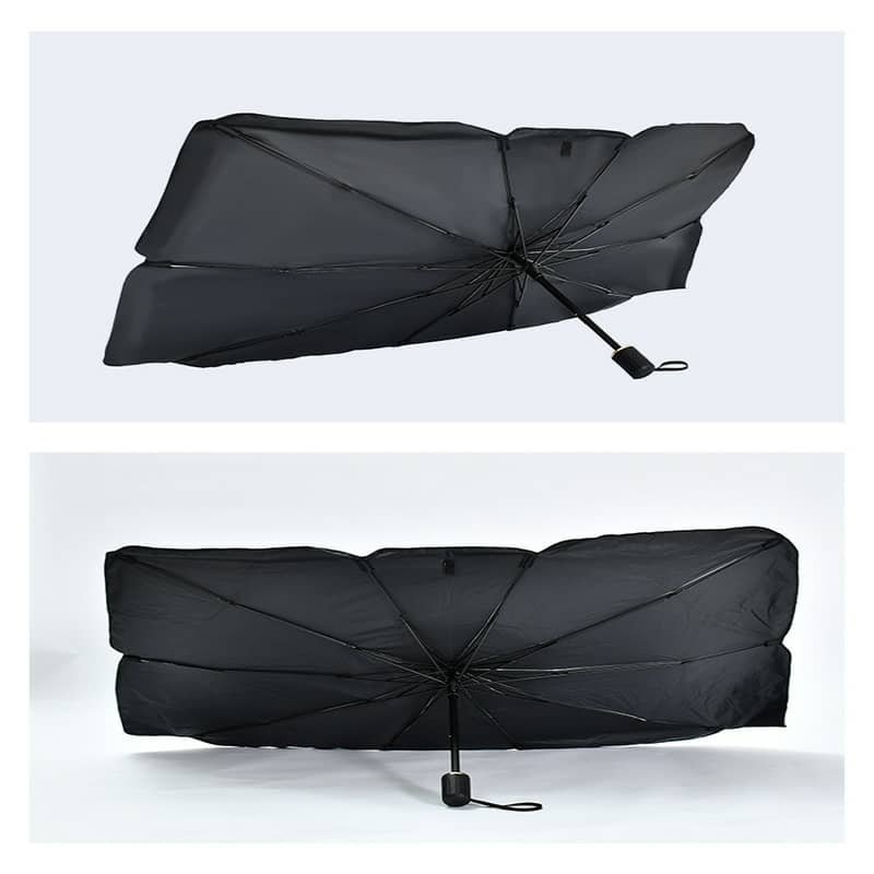 Pare-soleil pliable pour voiture protection solaire bloc UV - الصورة 9