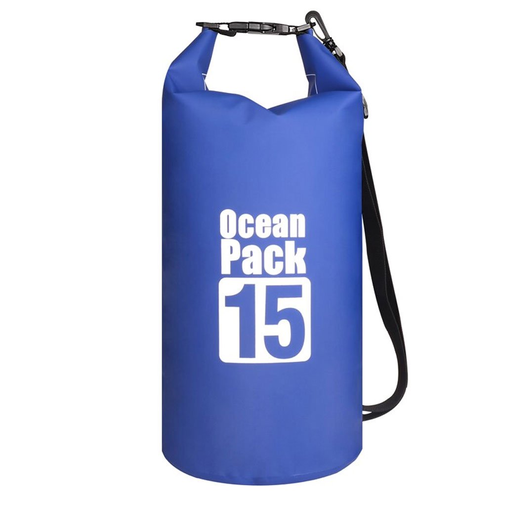 ⁦Sac Étanche Ocean Pack Dry Bag 15L Haute Résistance avec Double Bretelles - حقيبة مقاومة للماء بالكامل بسعة 15 لتر⁩ - الصورة ⁦12⁩