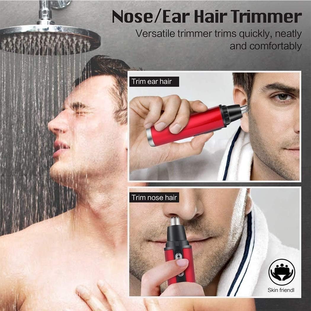 ⁦Tondeuse Nez et Oreilles Rechargeable USB avec Lames Rotatives à 360° - ماكينة حلاقة وتشذيب شعر الأنف والأذن القابلة للشحن⁩ - الصورة ⁦7⁩