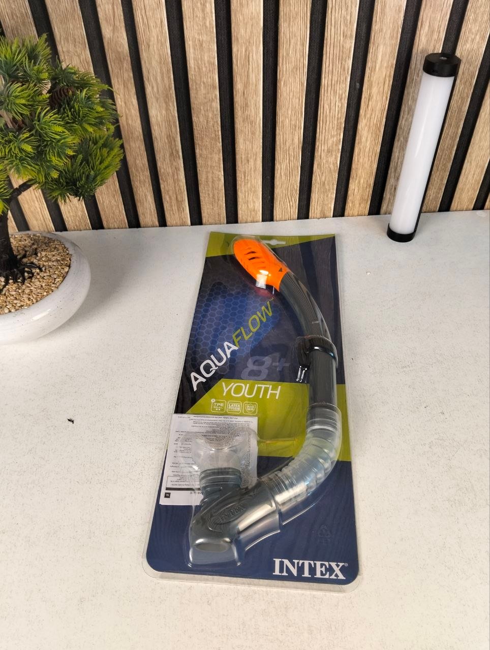 ⁦Tuba de Plongée Intex Easy-Flow Snorkel 55929 - أنبوب التنفس والغطس الانسيابي⁩ - الصورة ⁦2⁩