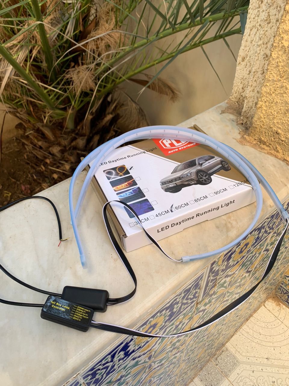 Bande lumineuse à LED étanches pour voiture 60CM 2PCS - الصورة 2