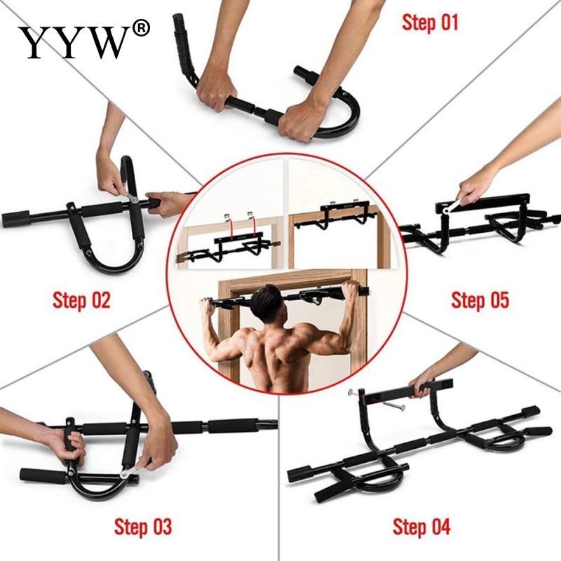 ⁦Barre a fix Extreme de traction Iron Gym  multifonctionnelle antidérapant⁩ - الصورة ⁦6⁩