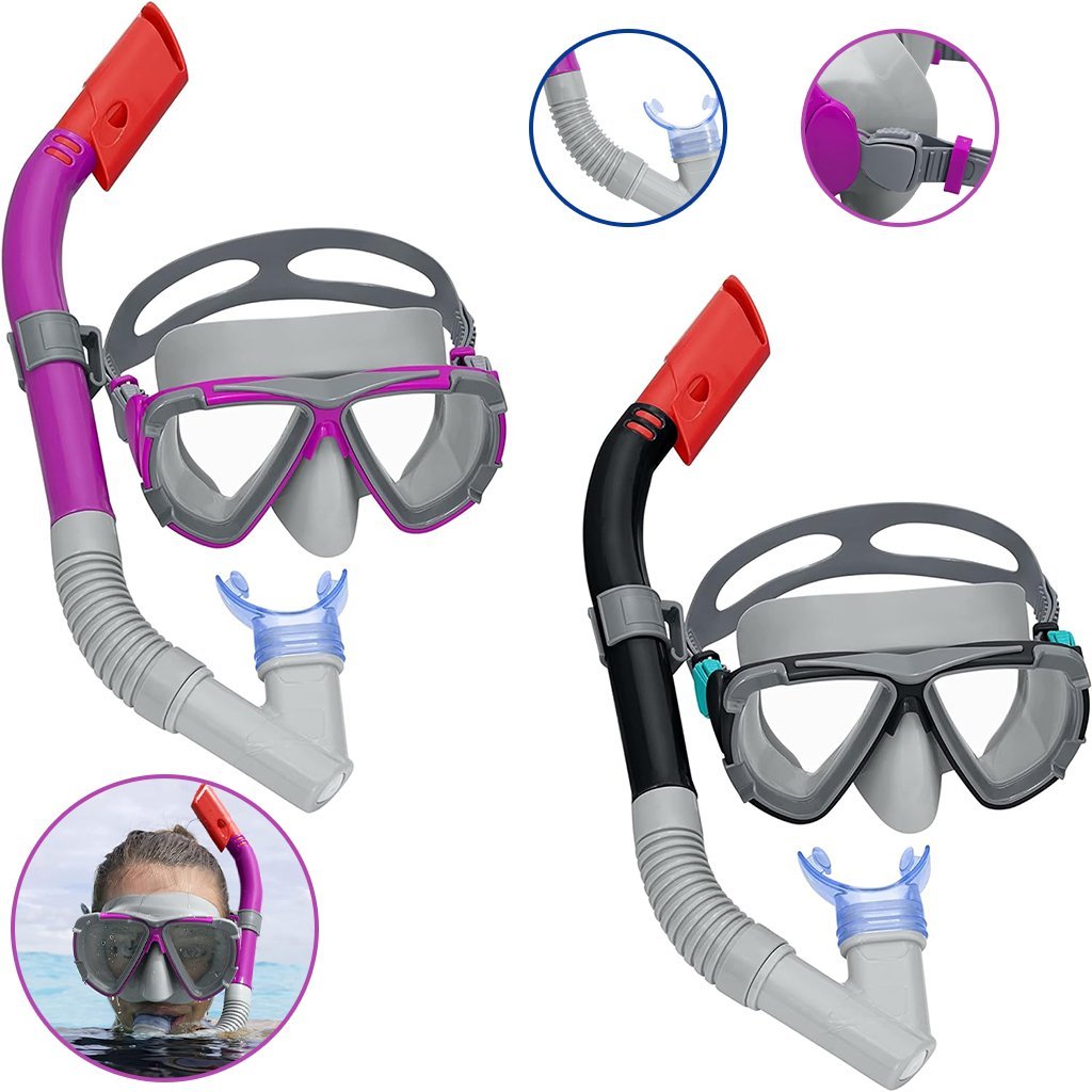 Bestway Masque et Tuba Dominator pour Adultes dès 14 Ans