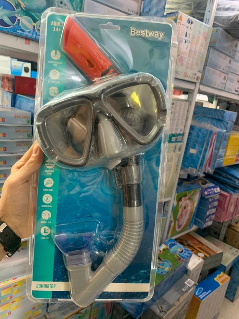⁦Bestway Masque et Tuba Dominator pour Adultes dès 14 Ans⁩ - الصورة ⁦2⁩