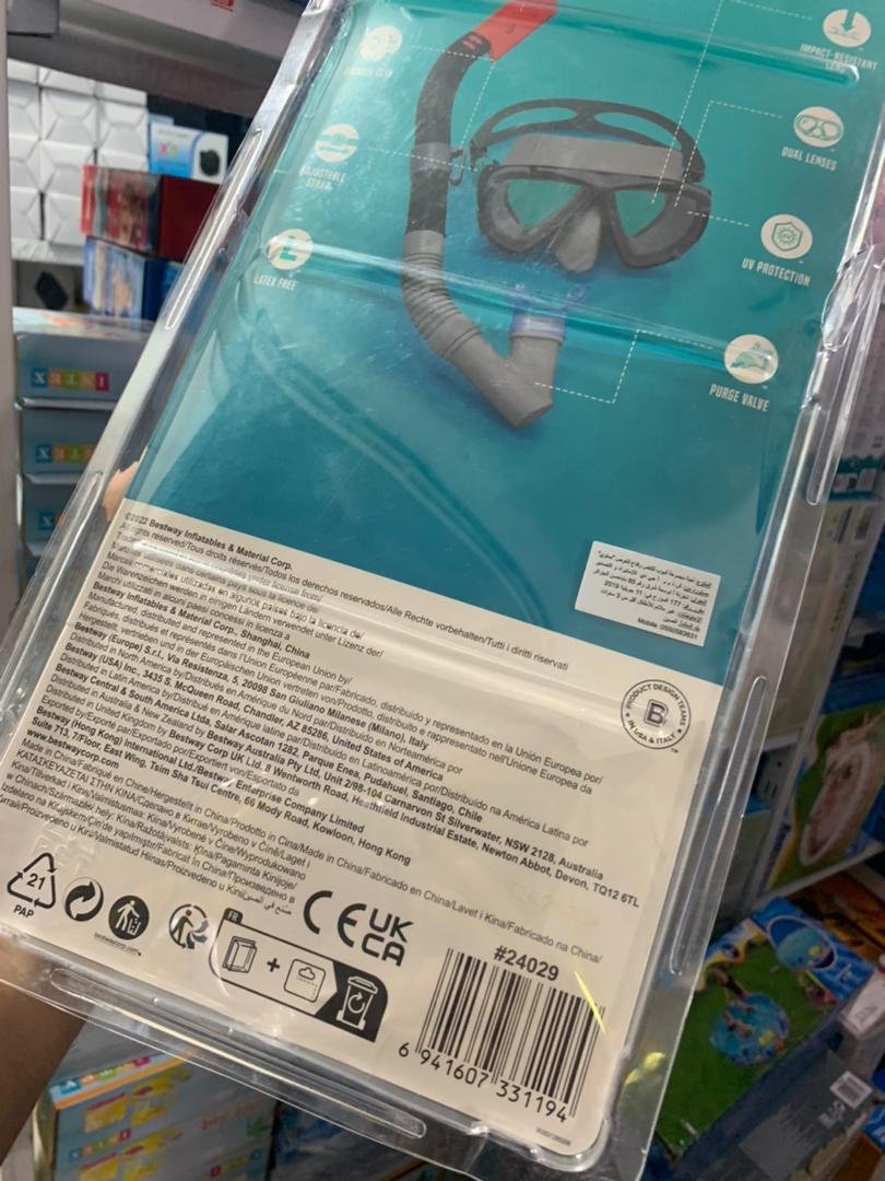 ⁦Bestway Masque et Tuba Dominator pour Adultes dès 14 Ans⁩ - الصورة ⁦4⁩