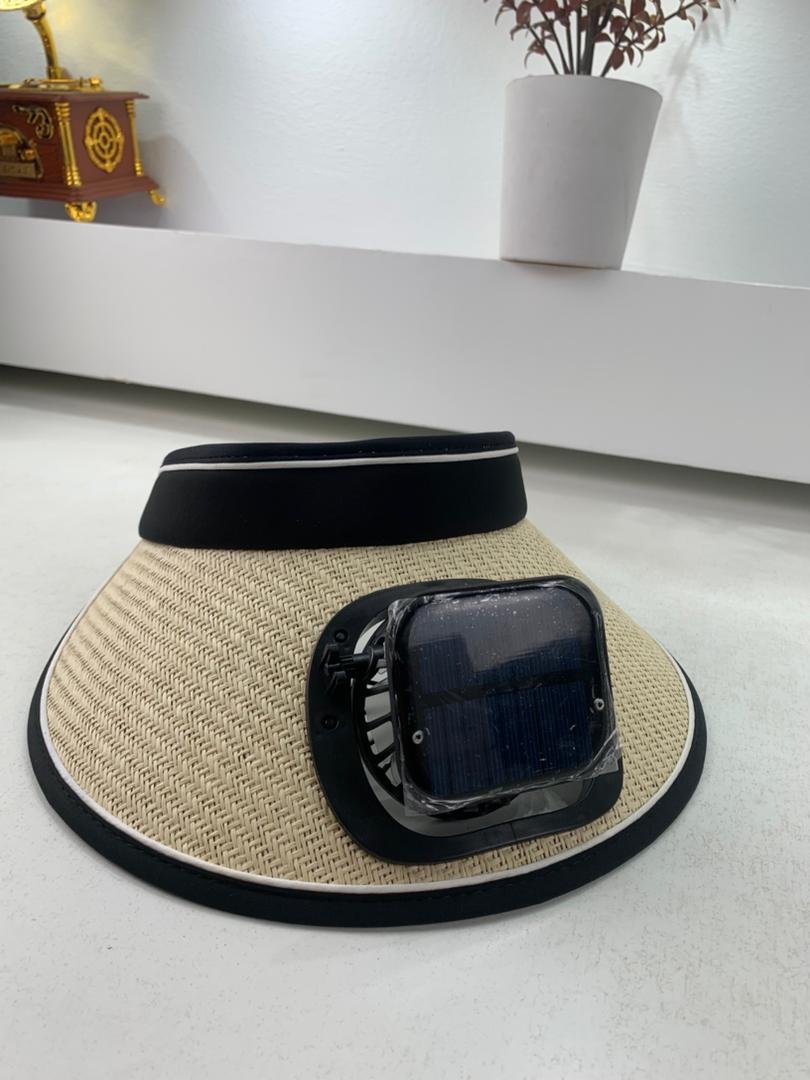 Casquette d’été avec Ventilateur de Refroidissement – قبعة مع مروحة تعمل بالطاقة الشمسية - الصورة 2
