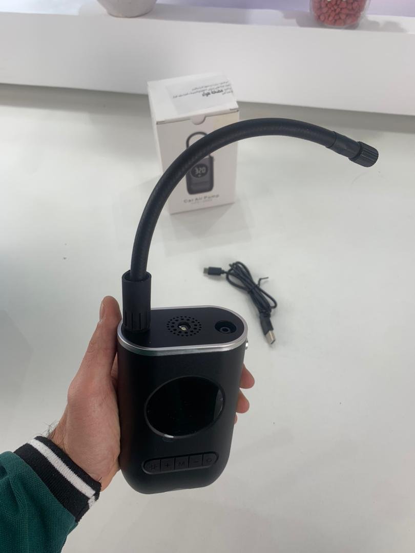 Compresseur d'Air Portable 150 PSI avec Lampe LED – منفاخ هواء محمول مع إضاءة - الصورة 4