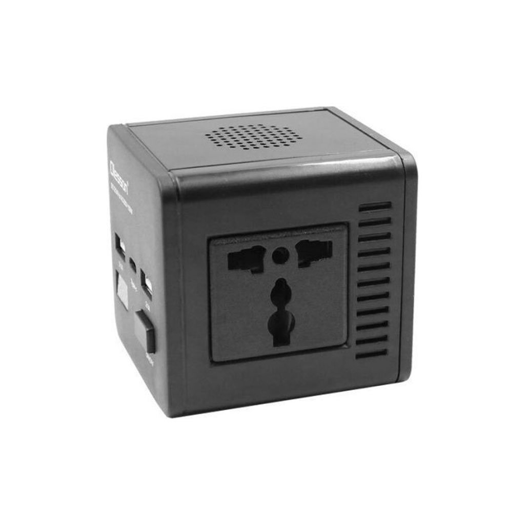 Convertisseur de tension en voiture avec surveillance de puissance 150 watts, 12 volts, 2 USB, 1 USB type C et 2 prises - الصورة 4