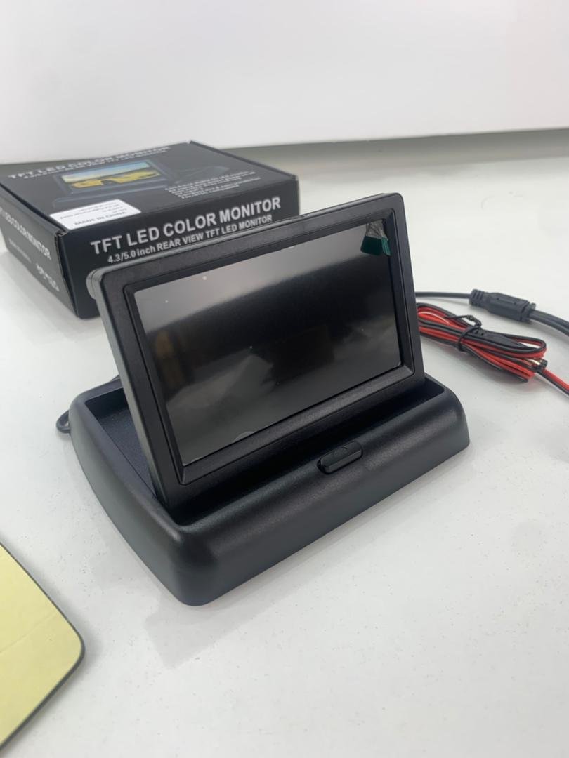 Ecran LCD Pliable 4,3 Pouces pour Voiture – شاشة للسيارة - الصورة 2